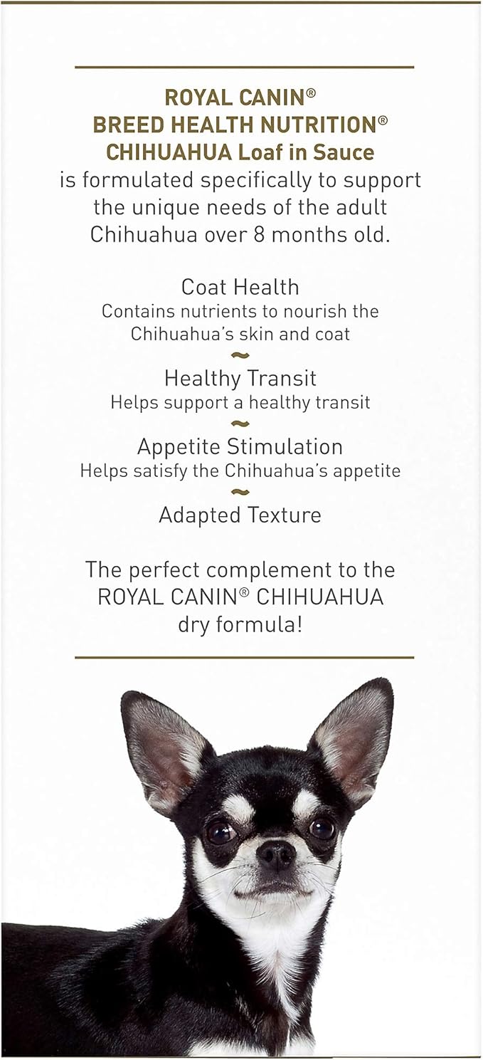 Royal Canin Chihuahua Adult Breed Specific Wet Dog Food, 3 oz. can