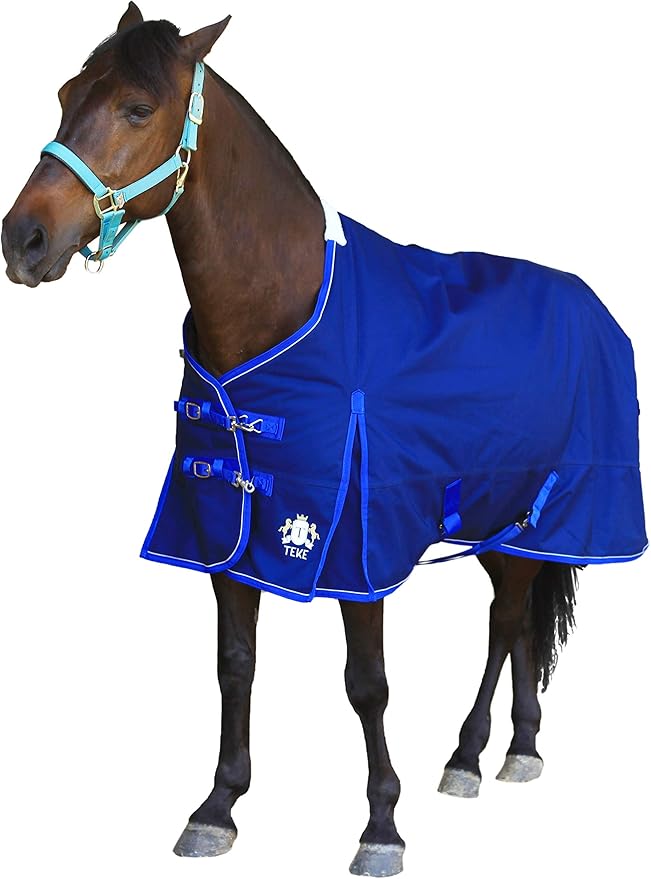 Ultimate Turnout Blanket for Horses, 1050D Ballistic Nylon Outer, 300g Heavy Weight Filling