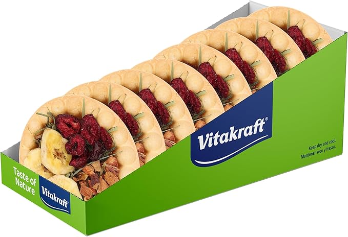 Vitakraft Fruity Pie Treat - 8 Pack for Rabbits, Guinea Pigs, and Hamsters