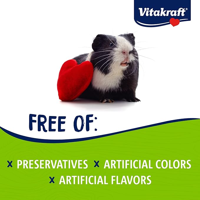 Vitakraft Mini Pops Treat for Small Animals - 100% Real Corn Cob - Supports Healthy Teeth - 1 lb