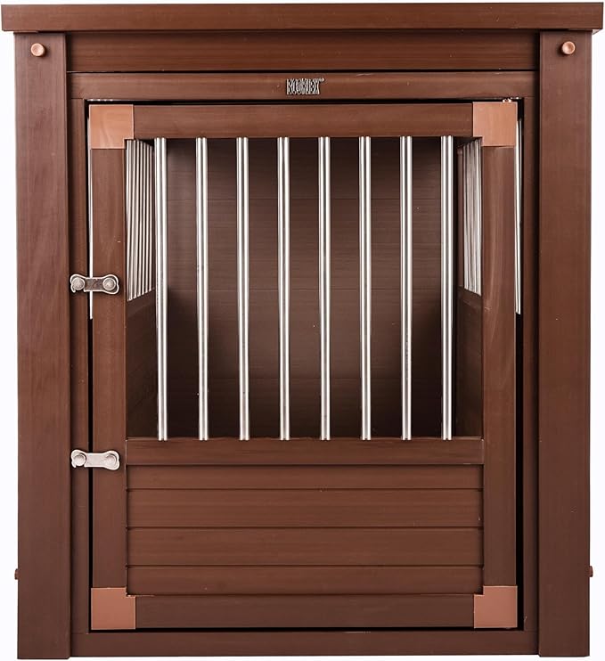 New Age Pet ecoFLEX Pet Crate/End Table, X-Large, Russet