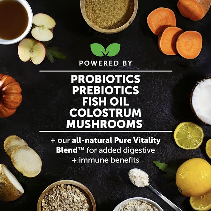 Pet Honesty Allergy Itch Relief for Dogs - Dog Allergy Support Immunity Supplement - Dog Allergy Chews, Probiotics for Dogs, Seasonal Allergies, Skin and Coat Supplement - Peanut Butter (90ct)