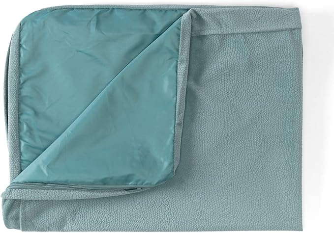 Best Friends by Sheri Dog Bed Cover Replacement for Nap Mat Dog Bed, Microfiber Ilan, Tide Pool, 27" x 36"