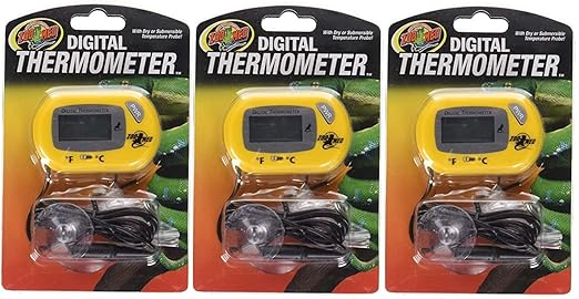 Zoo Med Digital Thermometer (3 Pack)