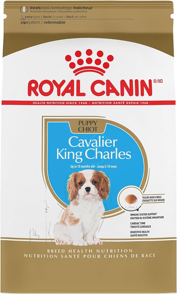 Royal Canin Cavalier King Charles Puppy Dry Dog Food, 3 lb bag