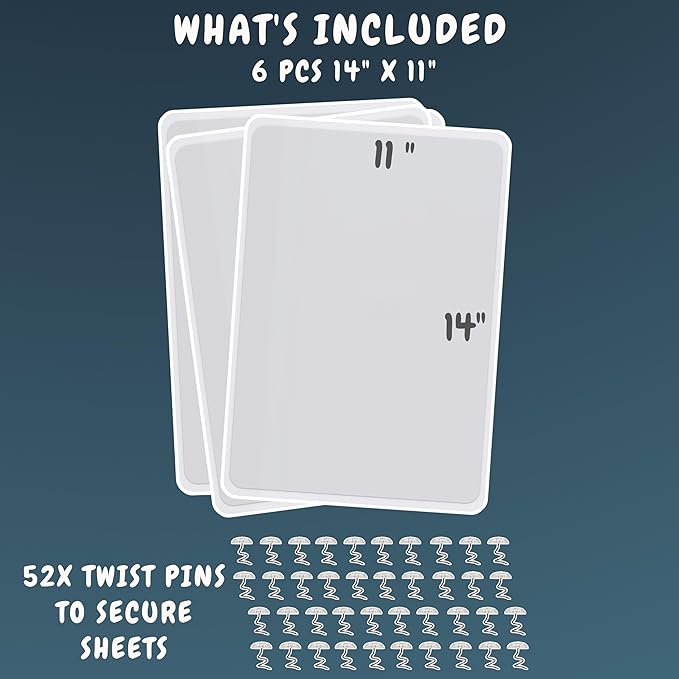 Couch Protector for Cats, 6 Pack 14" x 11", Anti Cat Scratch Furniture Protector, Cat Furniture Protector, Furniture Protectors from Cats, Couch Cat Scratch Protector