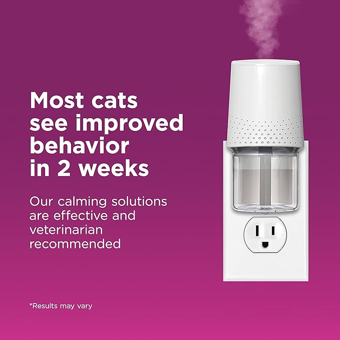 Comfort Zone Multi Cat Calming Diffuser Refills Value Kit: 6 pack; Pheromones to Reduce Cat Fighting, Spraying & Scratching