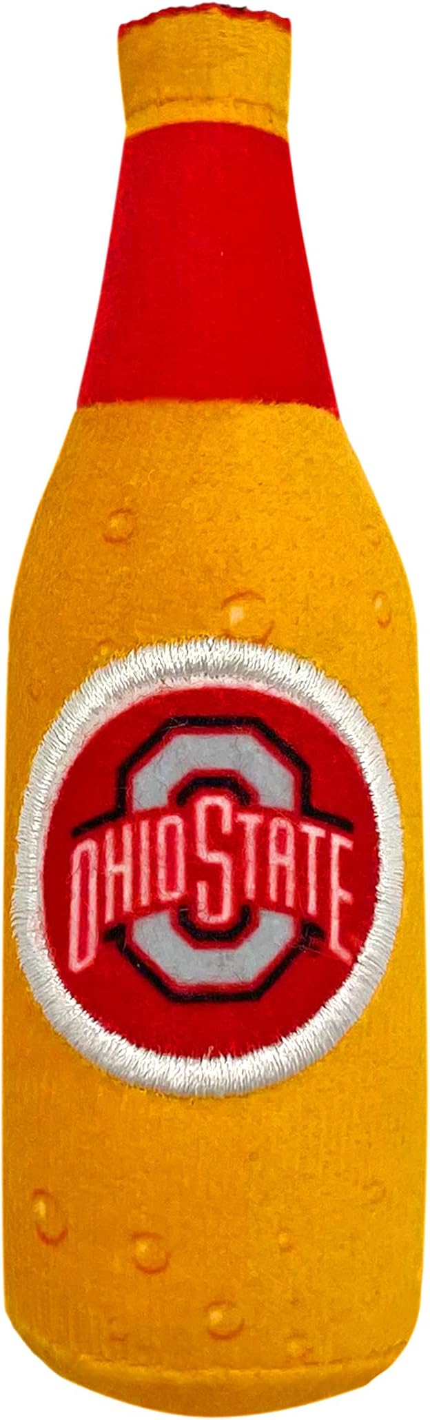 BEST PLUSH CAT TOY NCAA OHIO STATE BUCKEYES Complete Set of 3 piece Cat Toys filled with Fresh Catnip. Includes: 1 Helmet Cat Toy, 1 Football Cat Toy with Feathers & 1 Beer Bottle. Beautiful Team LOGO