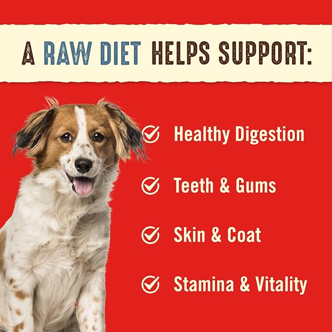 Stella & Chewy's Freeze Dried Raw Dinner Patties – Grain Free Dog Food, Protein Rich Simply Venison Recipe – 25 oz Bag