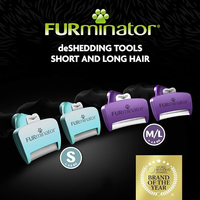 FURminator Undercoat deShedding Tool for Small Short Hair Cats Under 4.5 kg