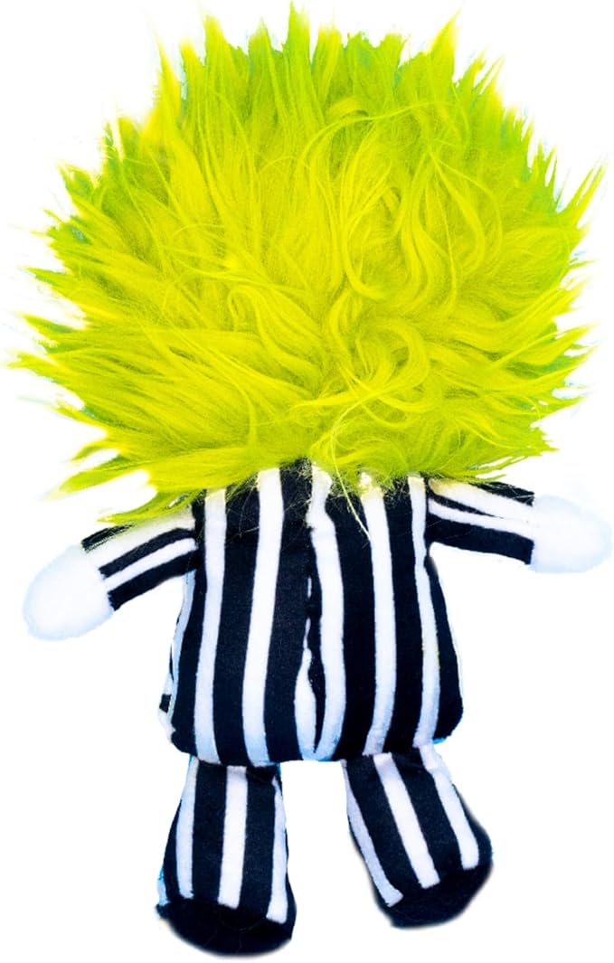 Buckle-Down Dog Toy, Horror, Plush Squeaker Beetljuice Standing Pose 7.5" x 5.5"