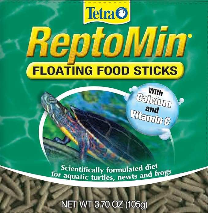 Tetra 29254 ReptoMin Floating Food Sticks, 3.7-Ounce, 375 ml