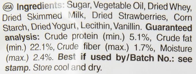 Vitakraft Drops Hamster Treat - Strawberry - Yogurt Treats for Hamsters Pink 5.3 Ounce (Pack of 1)