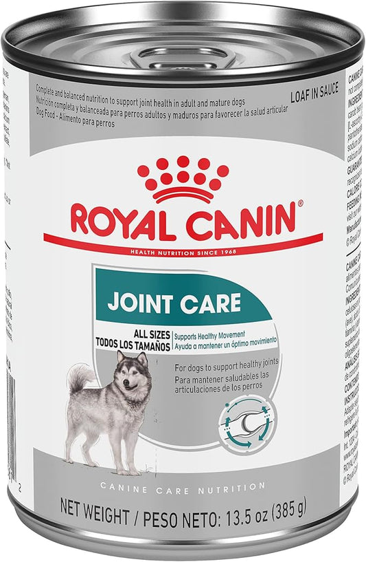 Royal Canin Large Joint Care Loaf in Sauce Wet Dog Food, 13.5 oz can (12-Count)