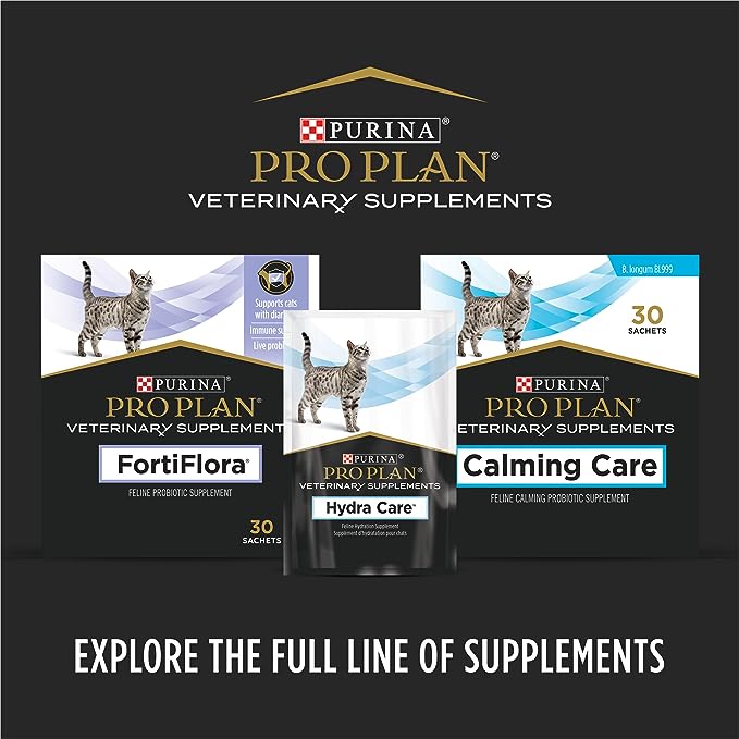 Purina Pro Plan Veterinary Supplements FortiFlora Cat Probiotic Supplement for Cats with Diarrhea - (Pack of 6) 30 ct. Boxes