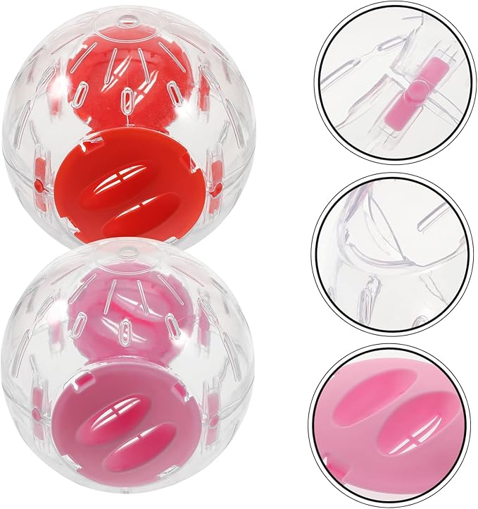 8 Pcs Small Hamster Sports Ball Hamster Ball Hedgehog Exercise Balls Hamster Exercise Balls Hedgehog Running Balls Gerbils Running Balls Guinea Pig Exercise Balls Guinea Pig Ball