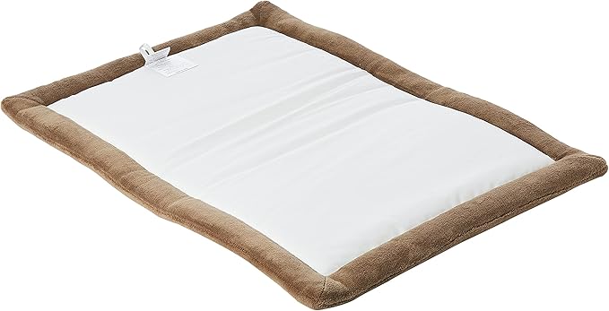 Midwest Homes for Pets Deluxe Micro Terry Pet Bed, Dog Bed & Crate Mat, Taupe, 36-Inch