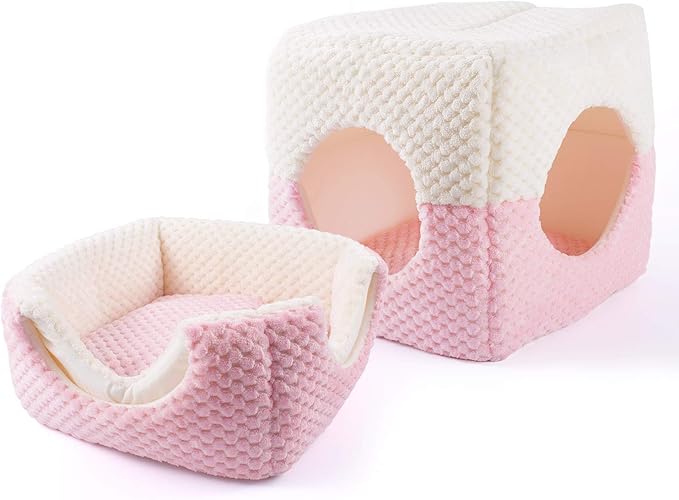Cat Bed, Cat Self Warming Bed & Sofa, Pink