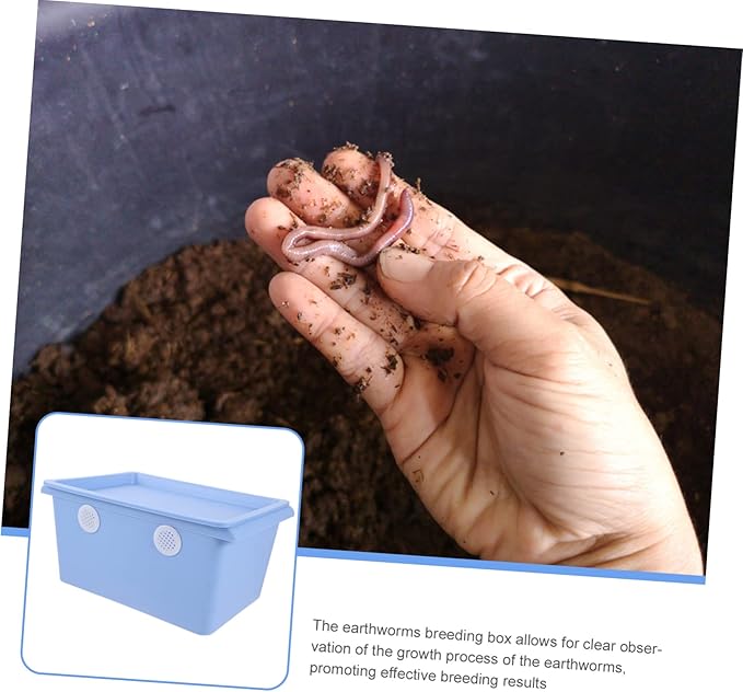 GANAZONO Plastic Container Plastic Containers Terrarium Box Breeding Box Plastic Household Frog Reptile Hide Plastic Spiders