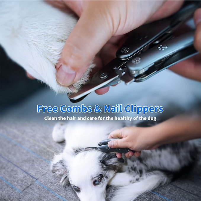 Smoothest Dog Nail Trimmers for Sensitive Dog, Sharp XL Dog Nail Clipper for Large Dogs Medium Small Size, Heavy Duty Dog Toenail Clippers, Professional Dog Nail Cutters for All Dogs with Thick Nail