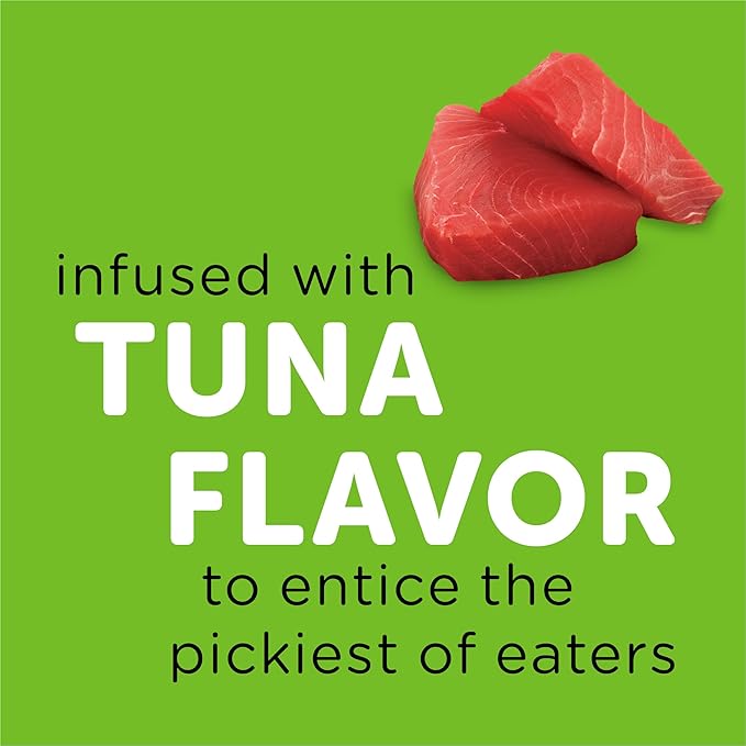 Purina Whisker Lickin's Cat Treats, Crunchy & Yummy Tuna Flavor - (Pack of 4) 10 oz. Pouches