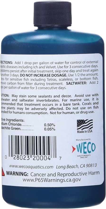 Weco Nox-Ich Water Treatment, 4 oz