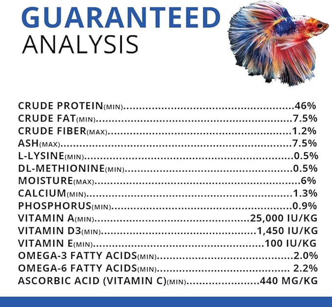 Fluval Bug Bites Color Enhancing Fish Food for Betta Fish, Flakes for Small to Medium Sized Fish, 0.63 oz., A7366, Brown