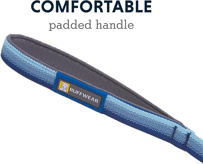 Ruffwear, Front Range Dog Leash, 5 ft Lead with Padded Handle for Everyday Walking, Coastal Fade