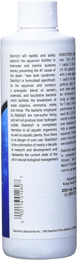 Seachem Stability - For Freshwater and Marine Aquariums 250ml