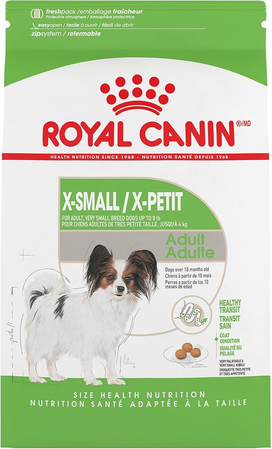 Royal Canin X-Small Adult Dry Dog Food, 2.5 lb bag