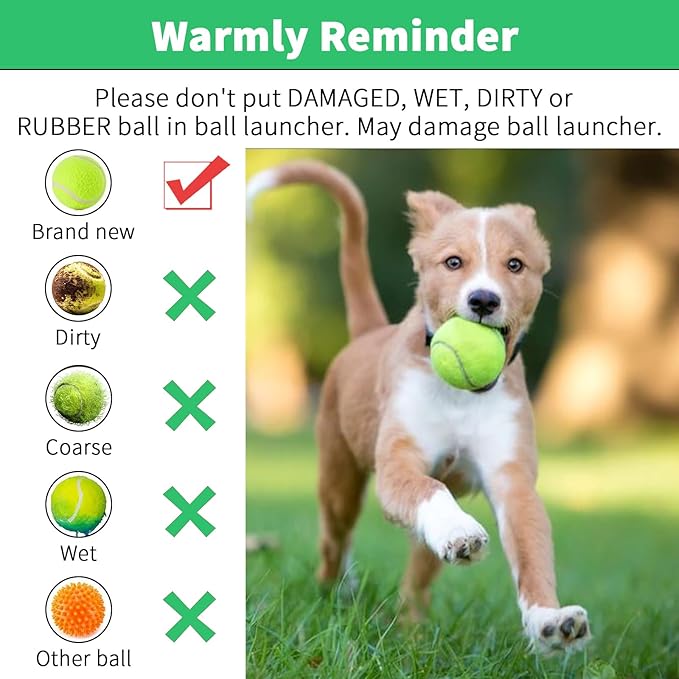 Automatic Dog Ball Launcher, Dog Ball Thrower Machine with 10-30Ft 3 Launching Distance, USB Rechargeable Dog Fetch Machine with 9 Tennis Balls for Indoor/Outdoor Throwing Game (Orange)