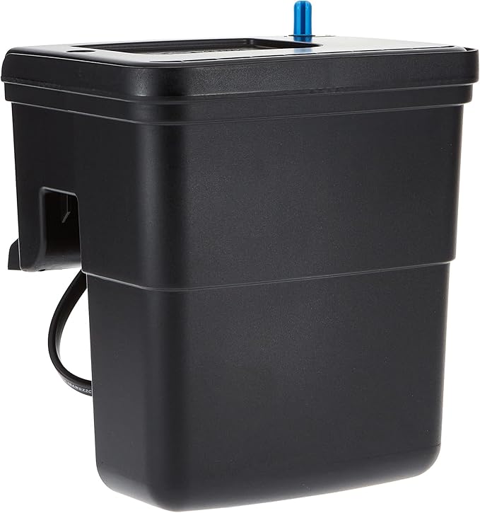 Seachem Tidal Power Aquarium Filter - 35 Gallon Large Fish Tank Filter,Black and Seachem Tidal 35 Filter Replacement Foam (2 Pack)