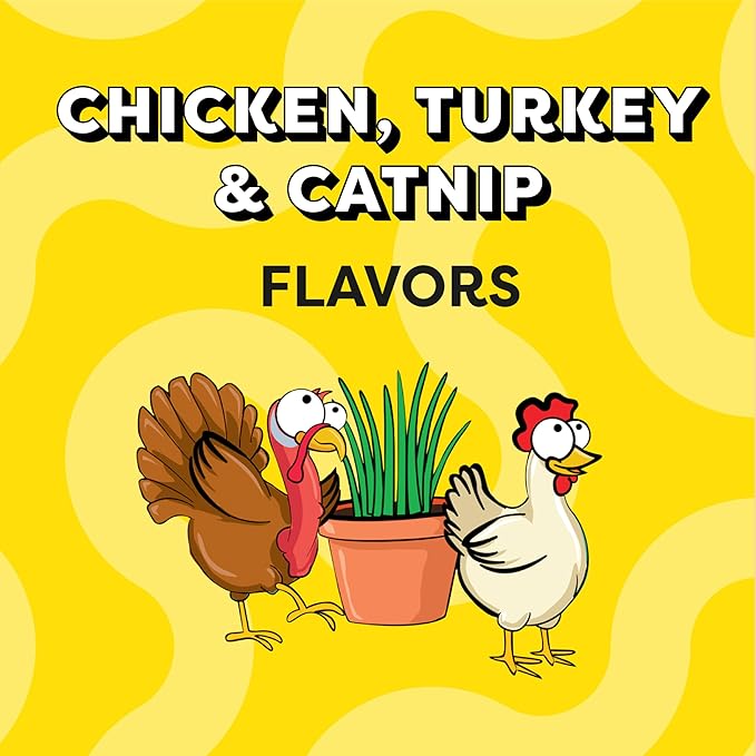 Temptations ShakeUps Crunchy and Soft Cat Treats, Clucky Carnival Flavor, (12) 2.47 oz. Pouches