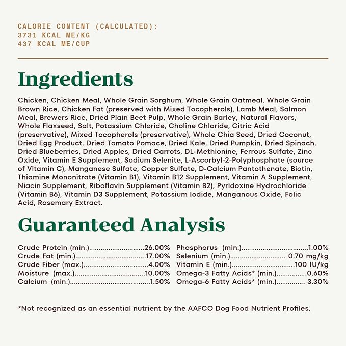 Nutro Ultra Adult Small Breed Dry Dog Food, Chicken, Lamb and Salmon Protein Trio, 12 lb. Bag
