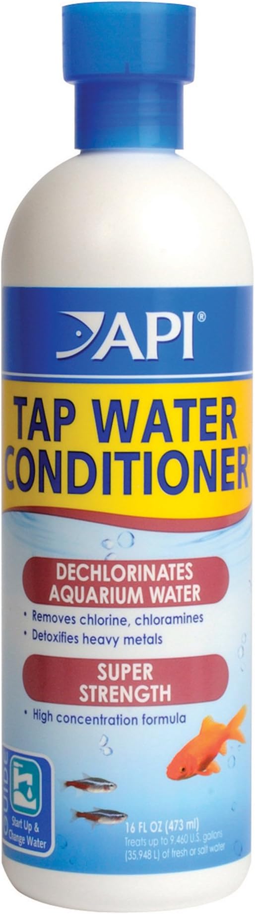 API ACCU-CLEAR Freshwater Aquarium Water Clarifier and API TAP WATER CONDITIONER Aquarium Water Conditioner