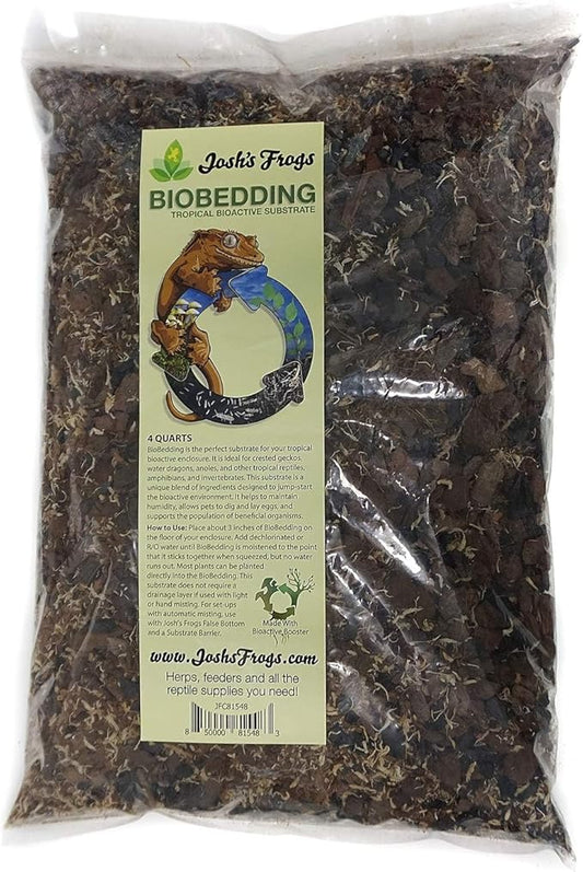 Josh's Frogs BioBedding Tropical Bioactive Substrate (4 Quarts)