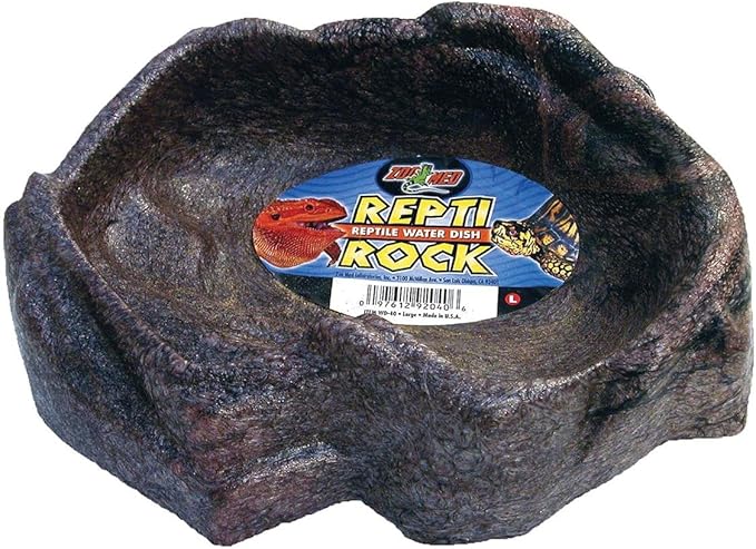 Zoo Med Reptile Rock Water Dish, Large