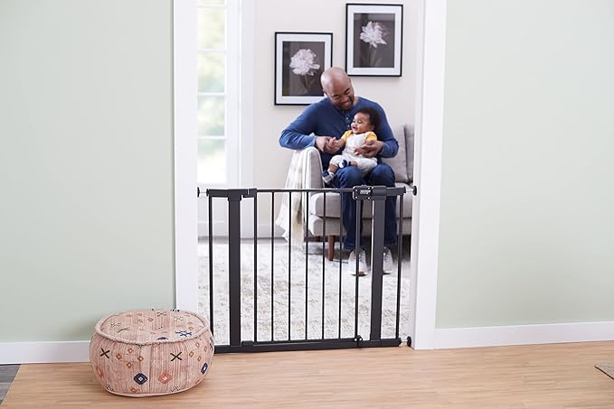 Safety 1st Easy Install 28" Walk Thru Gate, Fits Between 29" and 38"
