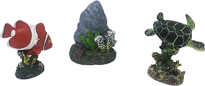 Penn-Plax Deco-Replicas: Complete Decorating Kit for your Aquarium (Tropical)