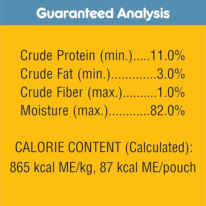 Pedigree High Protein Wet Dog Food Pouches, with Chicken and Turkey Cuts in Gravy, 3.5 oz. Pouches, 16 Count