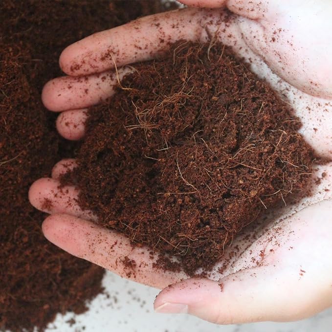 12 Quart Reptile Soil Loose Coconut Fiber Substrate for Snakes Lizards, Frogs Bedding, Bioactive Terrarium Tanks, Organic Coco Coir for Garden Plant Soil Brown