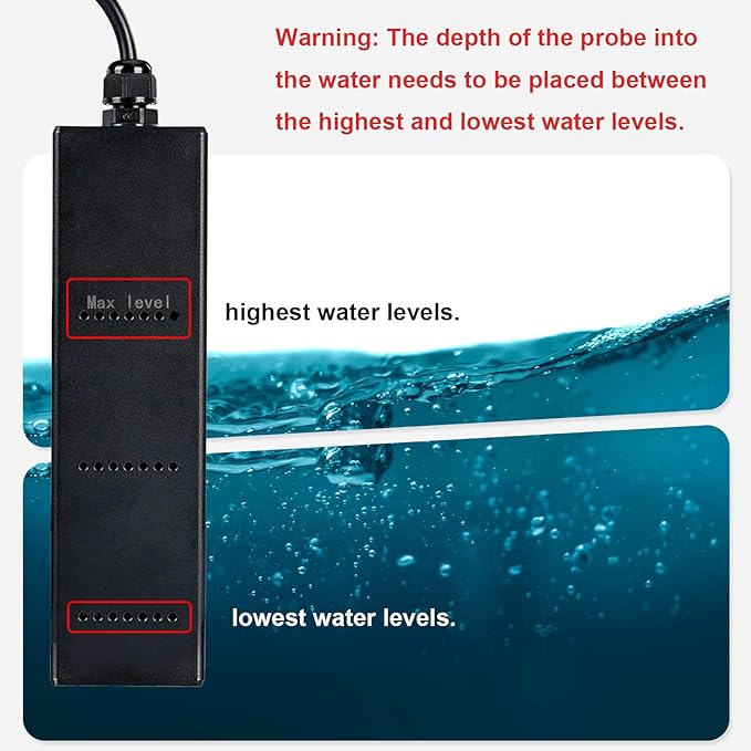 Upgraded 7 in 1 Professional Fish Tank Water Quality Tester, PH Meter,TDS Meter, EC Meter, Salinity Tester, S.G Meter, Temperature, ORP Meter, Real-Time Monitoring on The Same Screen