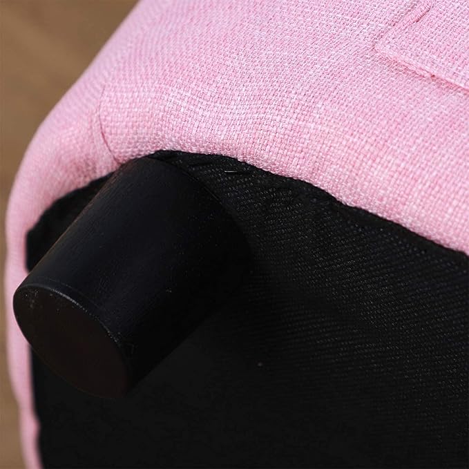 Pet Sofa Bed, Velvet Couch with Washable Cushion for Small Dog Cat, Gray (Pink)