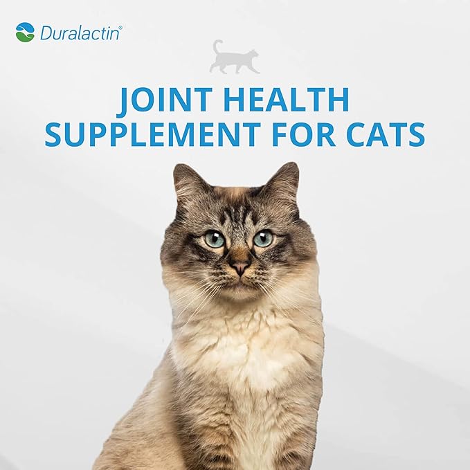 PRN Pharmacal Duralactin Feline Fatty Acid Soft Chews - Joint Health Supplement for Cats & Kittens to Help Manage Soreness - omega-3 Fatty Acid Supplement - Chicken Liver Flavor - 60 Chews