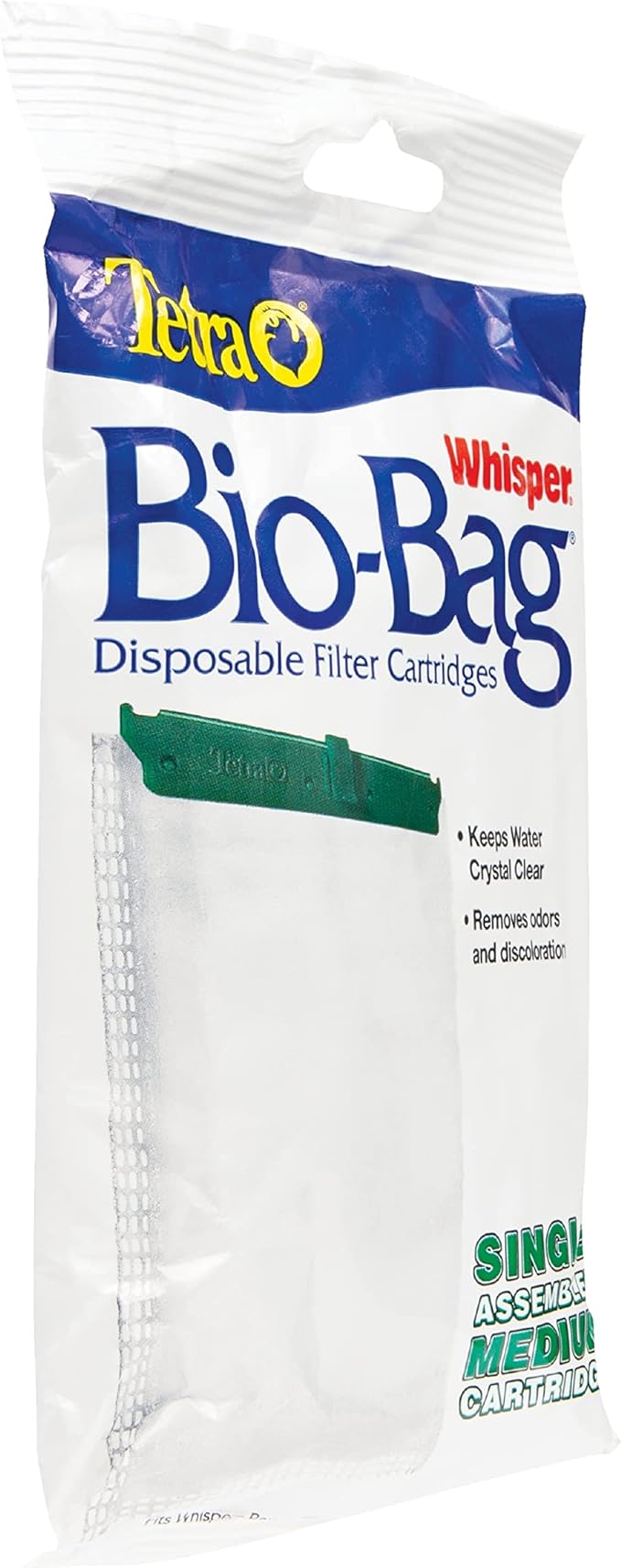 Tetra Whisper Bio-Bag Filter Cartridges For Aquariums - Ready To Use Medium