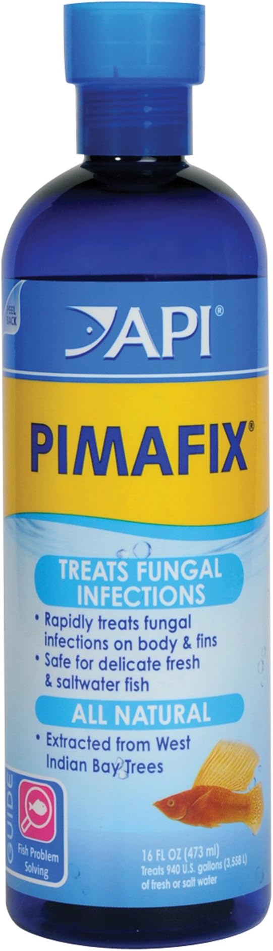 API PIMAFIX Antifungal Freshwater and Saltwater Fish Remedy 16-Ounce Bottle