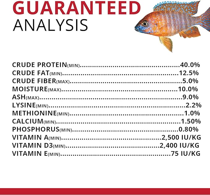 Fluval Bug Bites Cichlid Fish Food, Granules for Medium to large Sized Fish, 15.8 oz.