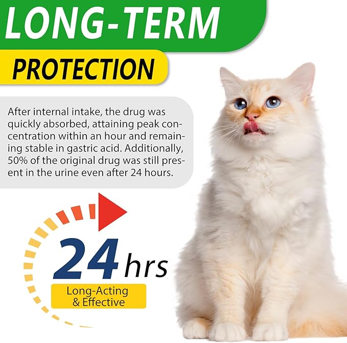 Cat Antibiotics for Infection Wounds,Natural Cat Antibiotics for UTI,for Cats Ear Infection & Upper Respiratory Infection & Infection Stomitas,Supports Immune & Cats Allergy Relief, Cats Multivitamin