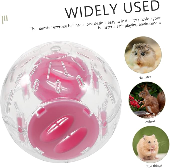 Ipetboom 10 Pcs Small Hamster Sports Ball Hamster Ball Gerbil Running Ball Hedgehog Toy Sports Toys Hamster Running Ball Hedgehog Running Balls Hedgehog Exercise Balls Gerbils Exercise Ball