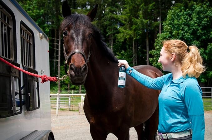 Ecovet Horse Fly Spray Repellent/Insecticide (Made with Food Grade Fatty acids), 18 oz